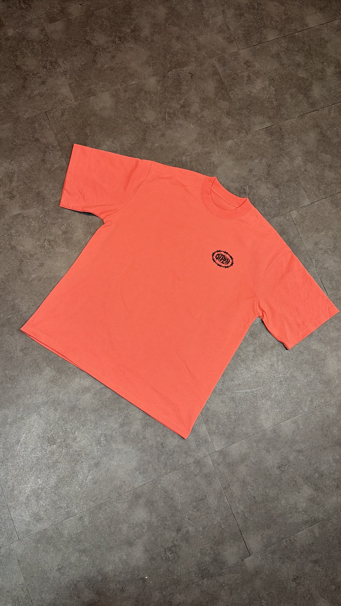 T-shirt couleur corail